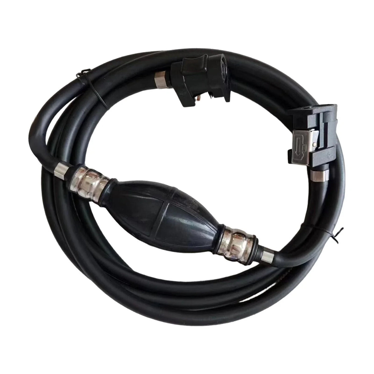 Marine Fuel Line Replacement with Primer Bulb Connector for Outboard