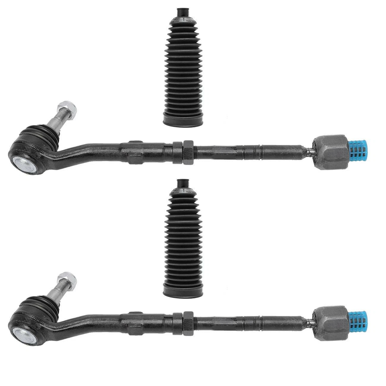 Inner & Outer Tie Rods w/ Boot Kit for BMW E60 E61 525xi (2006-2010)
