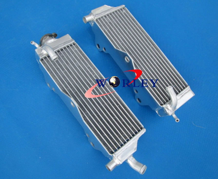Aluminum Radiator & Blue Hose for Honda CR500 CR500R (1989)