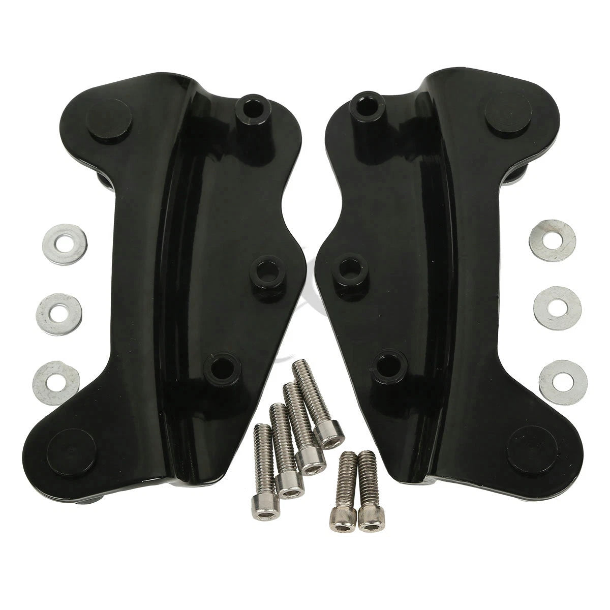 Luggage Rack & 4 Point Docking Hardware for Harley Road Glide (2009-2013)