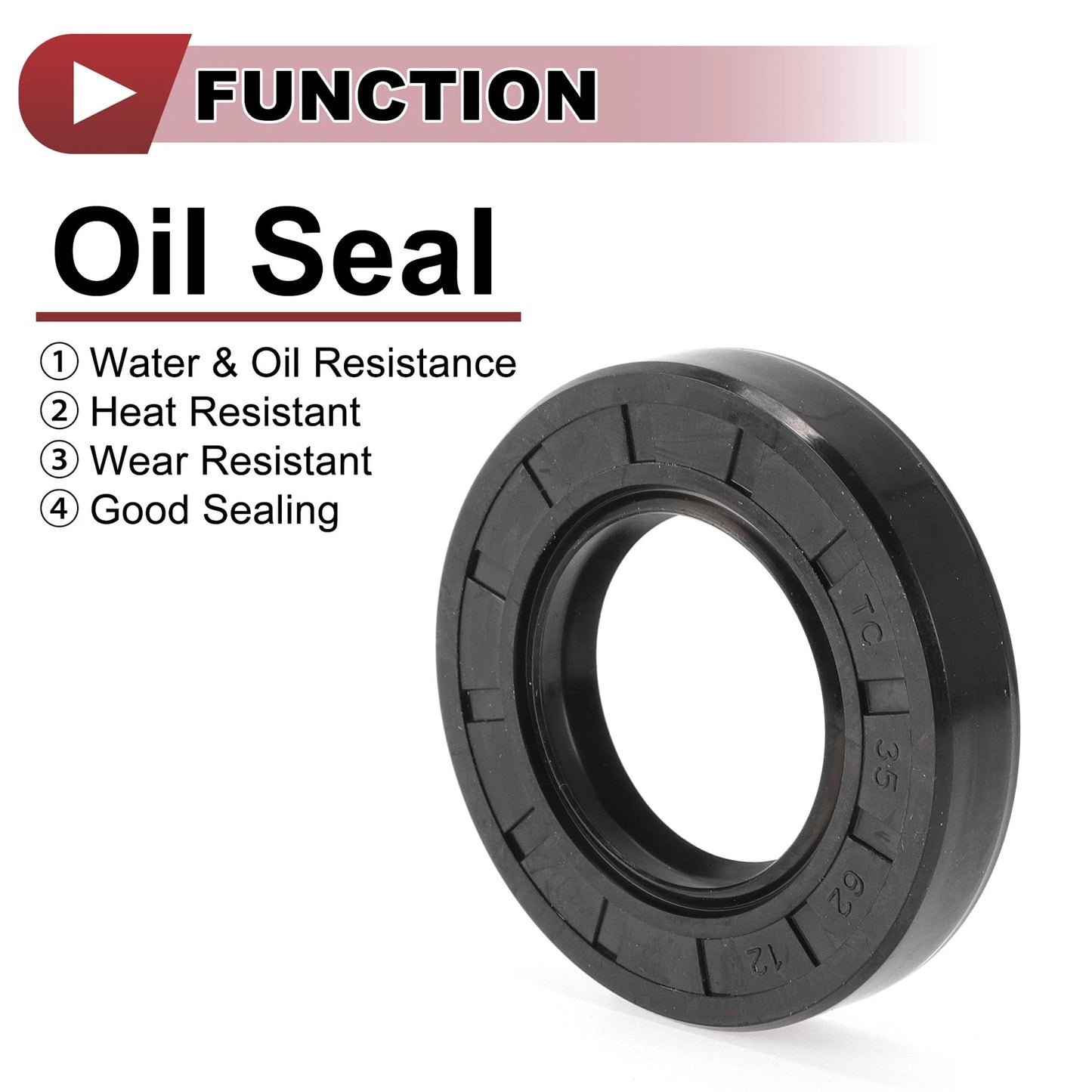 Rotary Shaft Seal 35x62x12mm 5 Pcs
