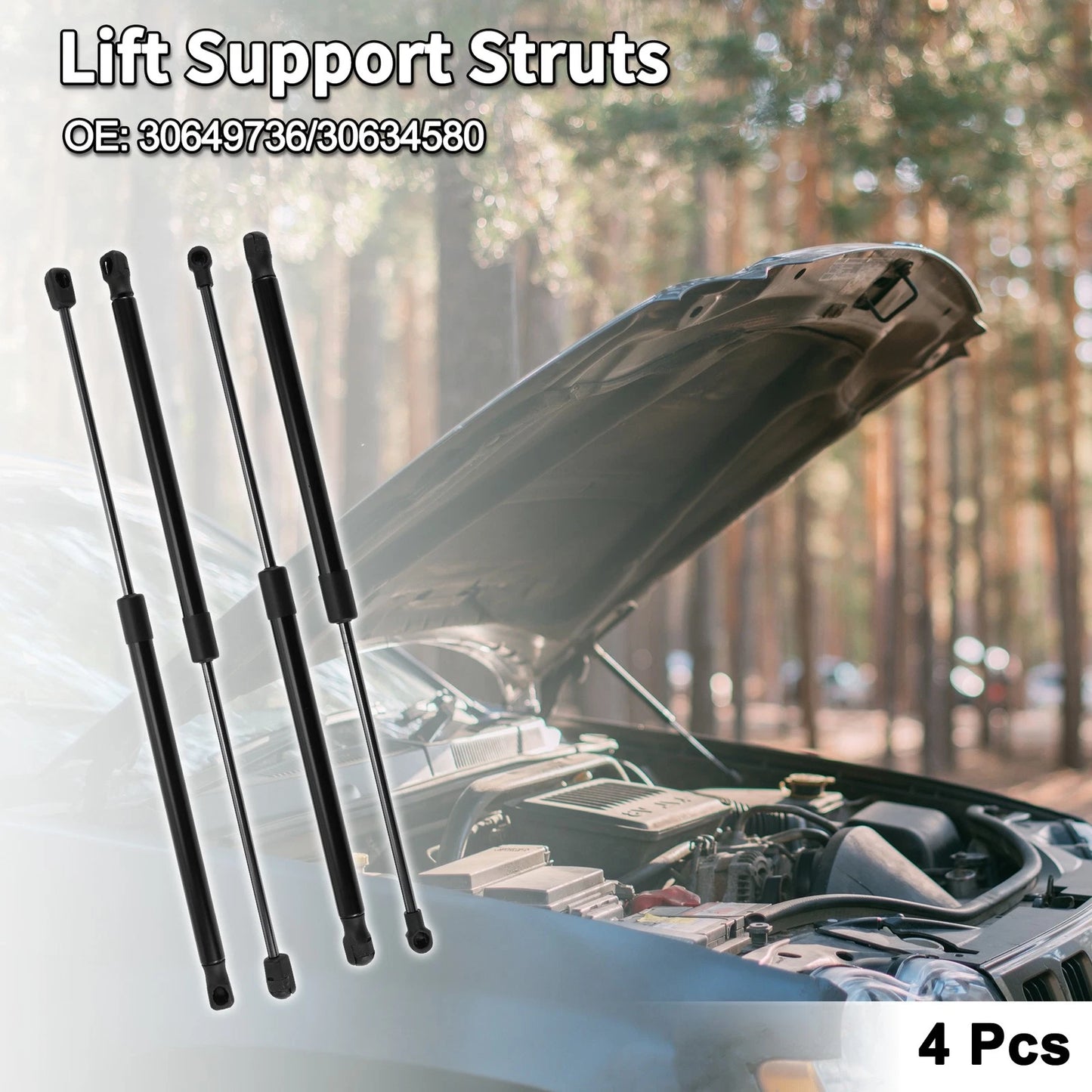 Hood & Tailgate Lift Supports Struts for Volvo XC90 (2003-2014)