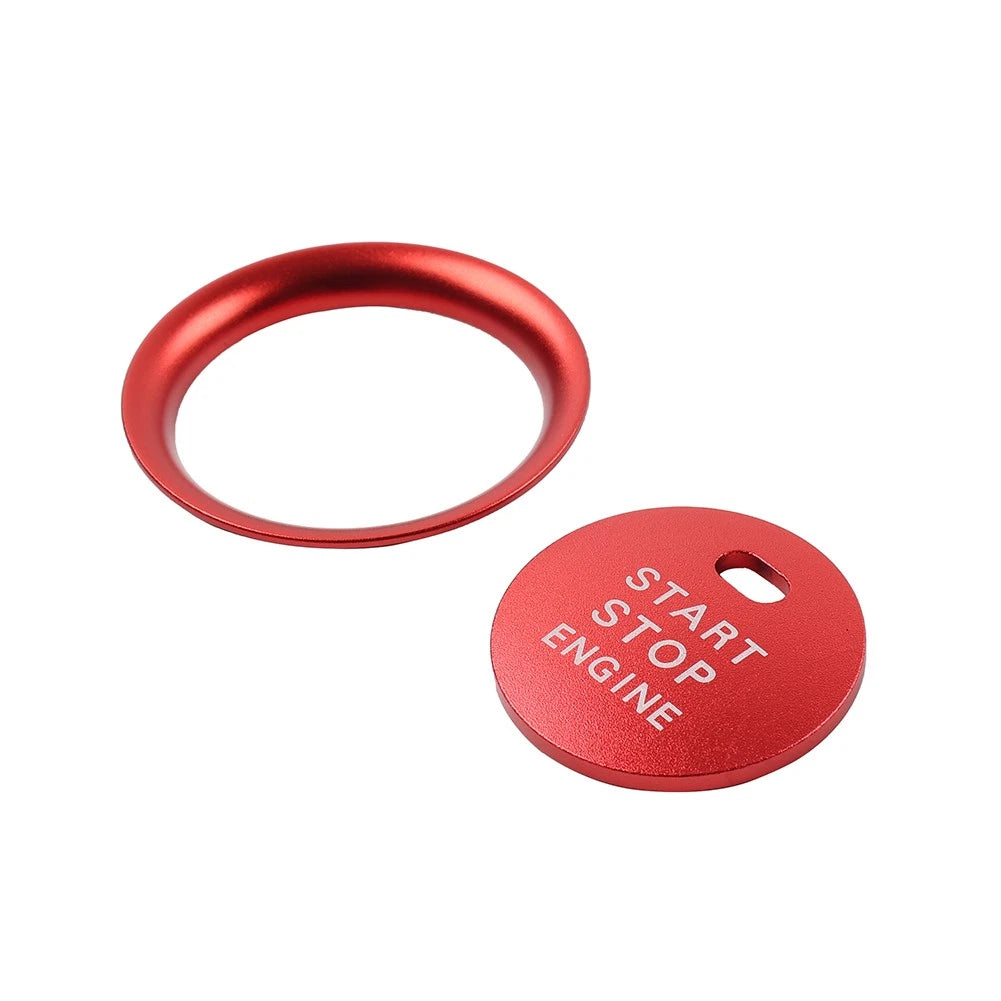 Red Engine Start Push Button Cover Ring Trim for Mazda 3 6 CX-5 (2003-2023)