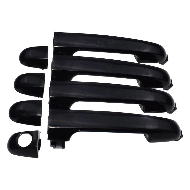 4pcs Black Front & Rear Door Handles for Hyundai Elantra (2007-2012)