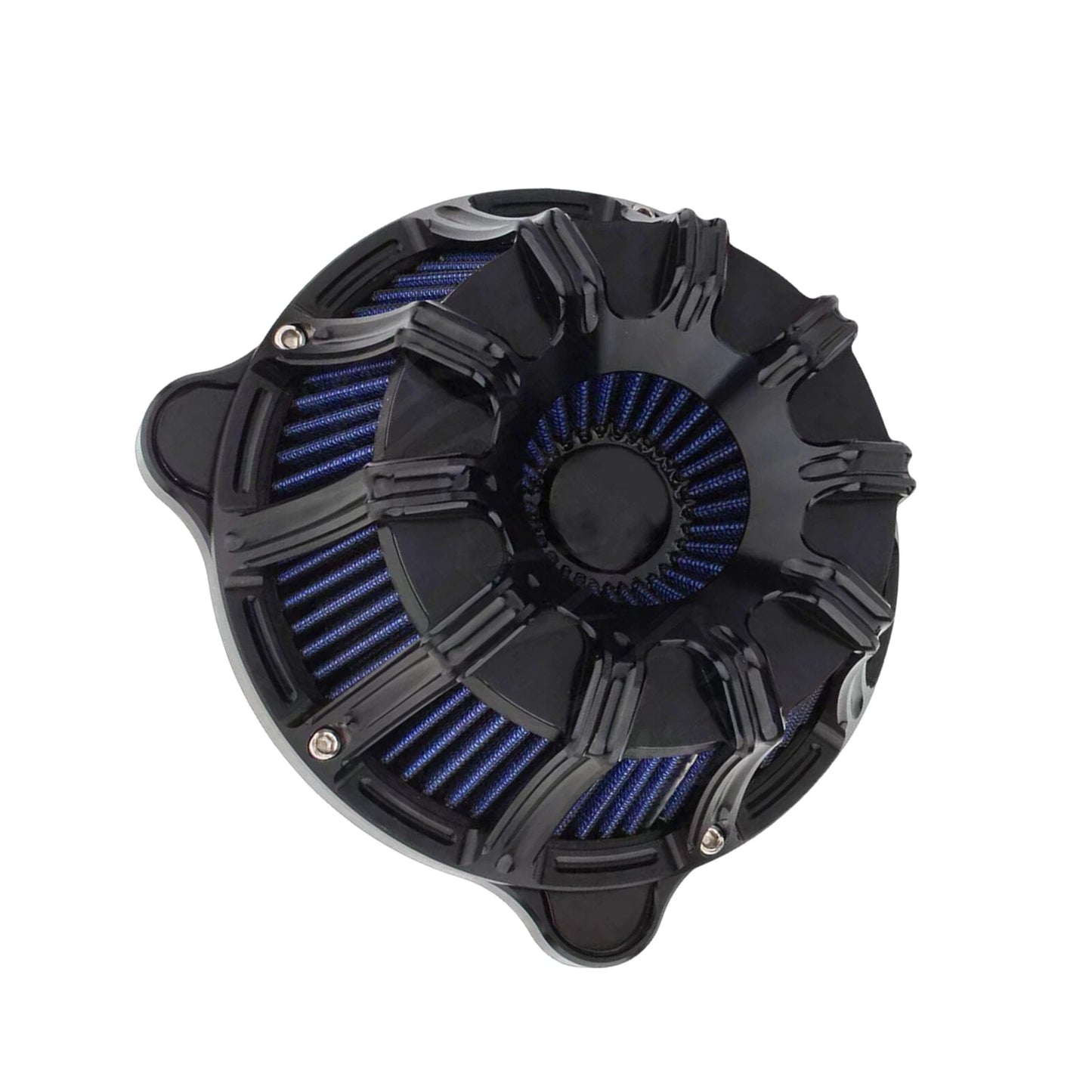 Air Cleaner Intake Filter for Harley M8 Touring (2017-2021) Black Blue