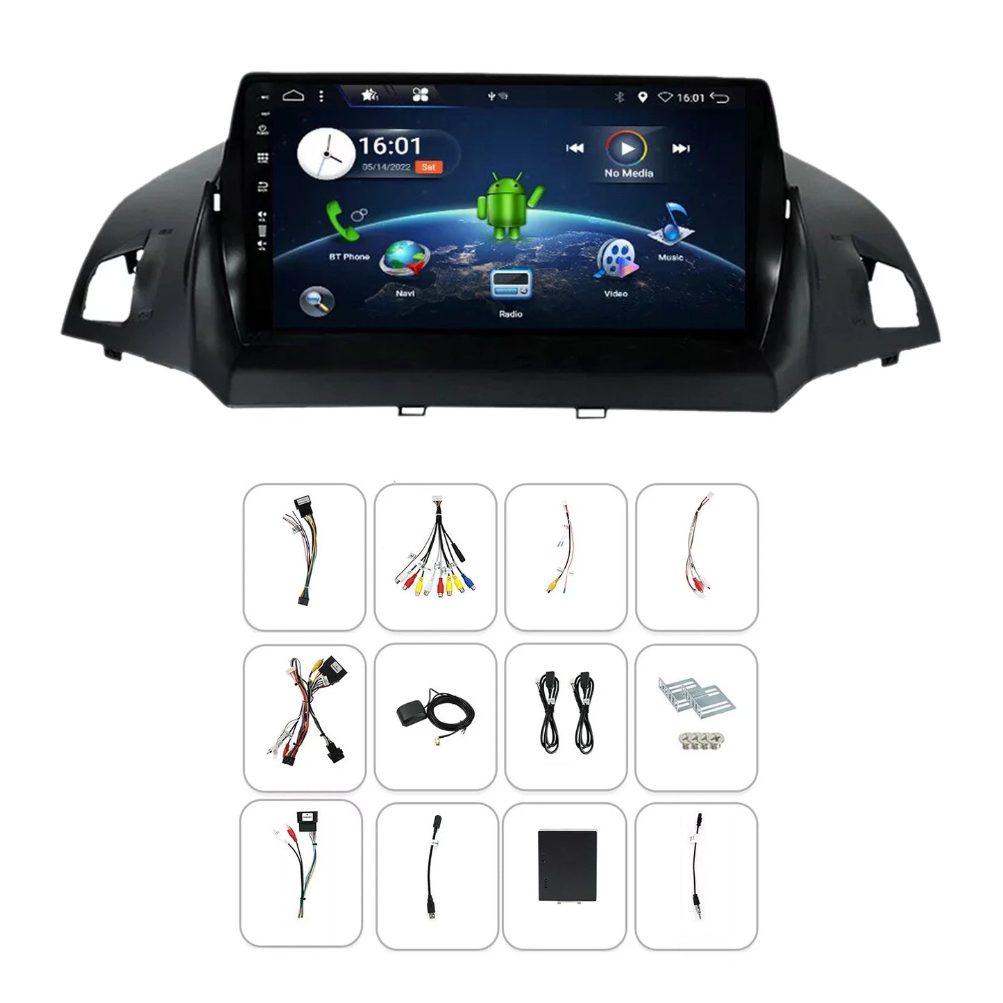 32G CarPlay Stereo Head Unit for Ford Kuga Escape (2013-2017)
