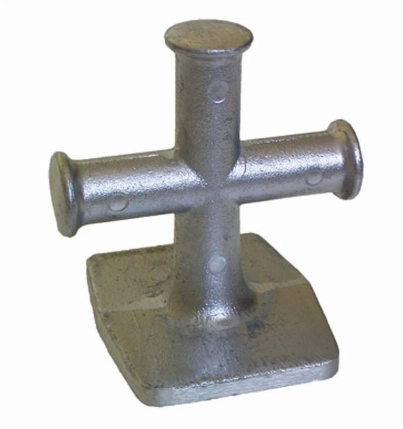 Cross Bollard Marine Grade Aluminium Alloy 60mm x 60mm x 80mm for Boats