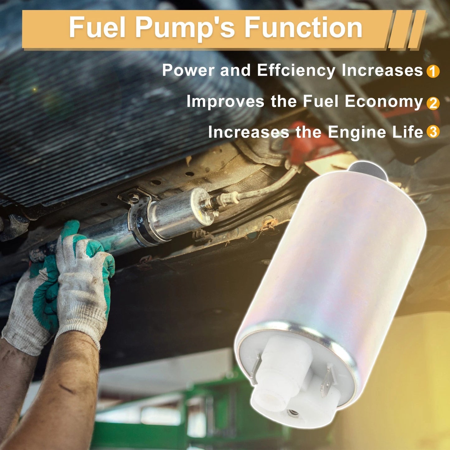 Fuel Pump for Kawasaki Ninja 650R/EX650 (2006–2014)