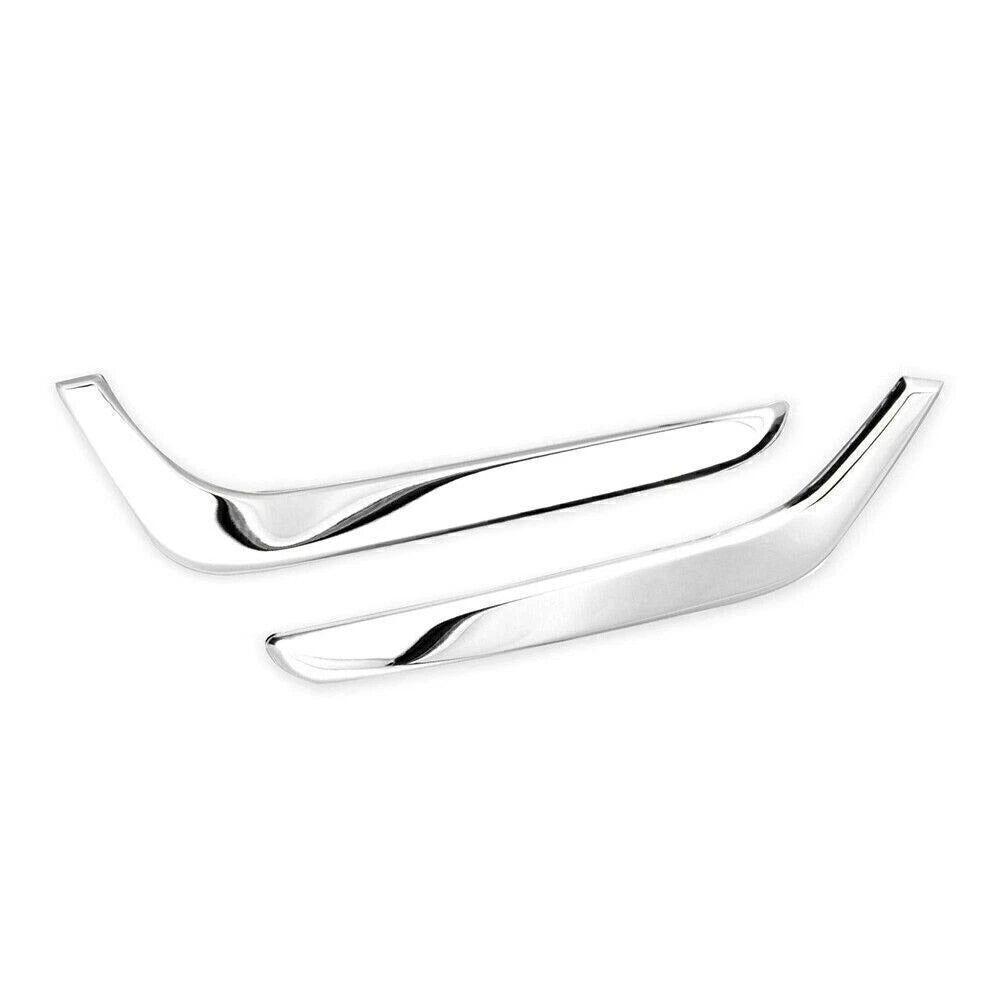 Front Fog Light Lower Cover Trim for Honda CR-V 2017-2019 Chrome