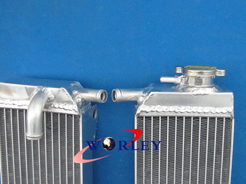 Aluminum Radiator & Hose for Honda CRF250R CRF250X (2004-2009)