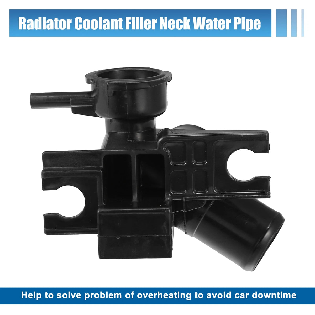 Engine Radiator Coolant Filler Neck for Hyundai Elantra, Kia (2001-2006)