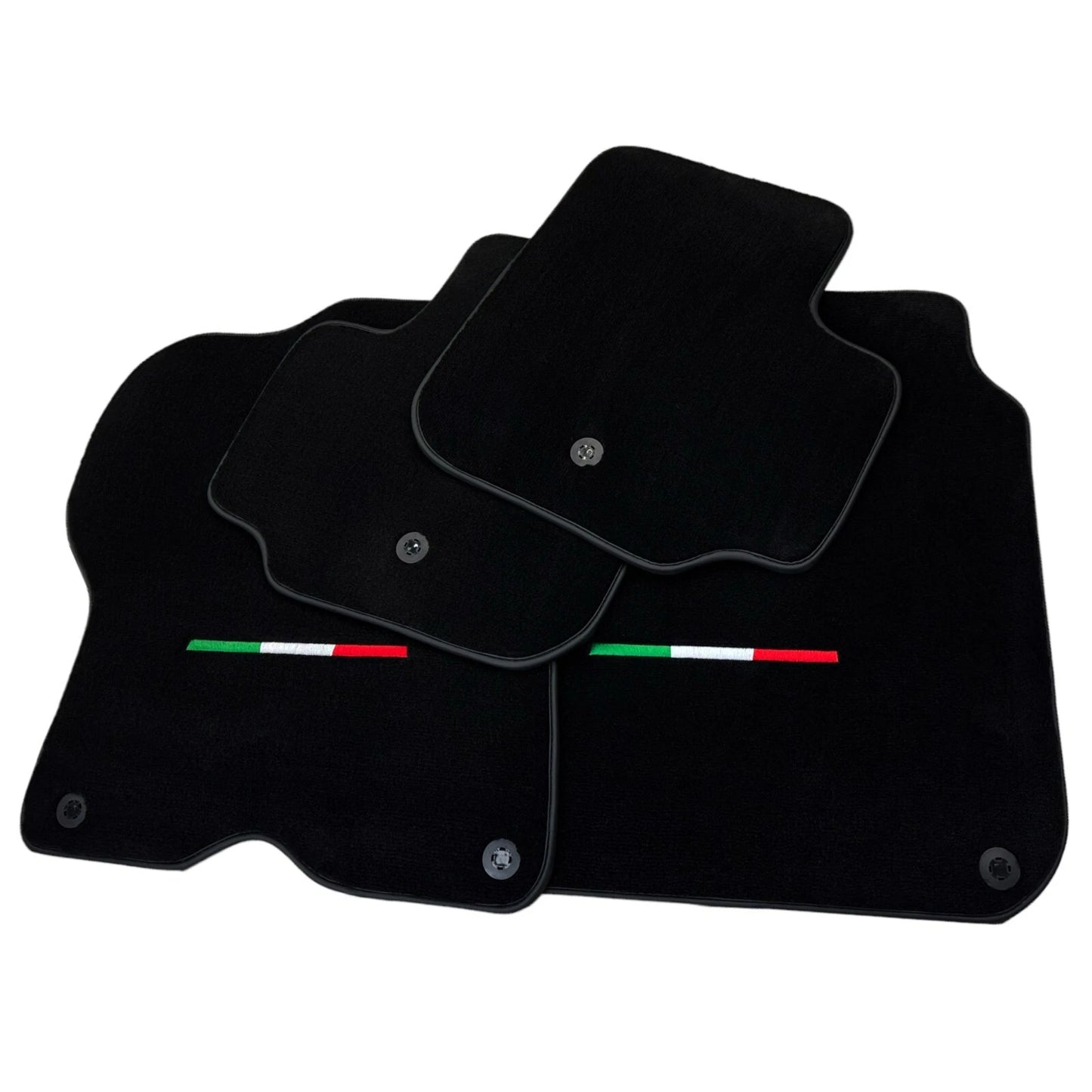 Black Floor Mats for Ferrari GTC4 Lusso (2016-2023) - AutoWin Brand