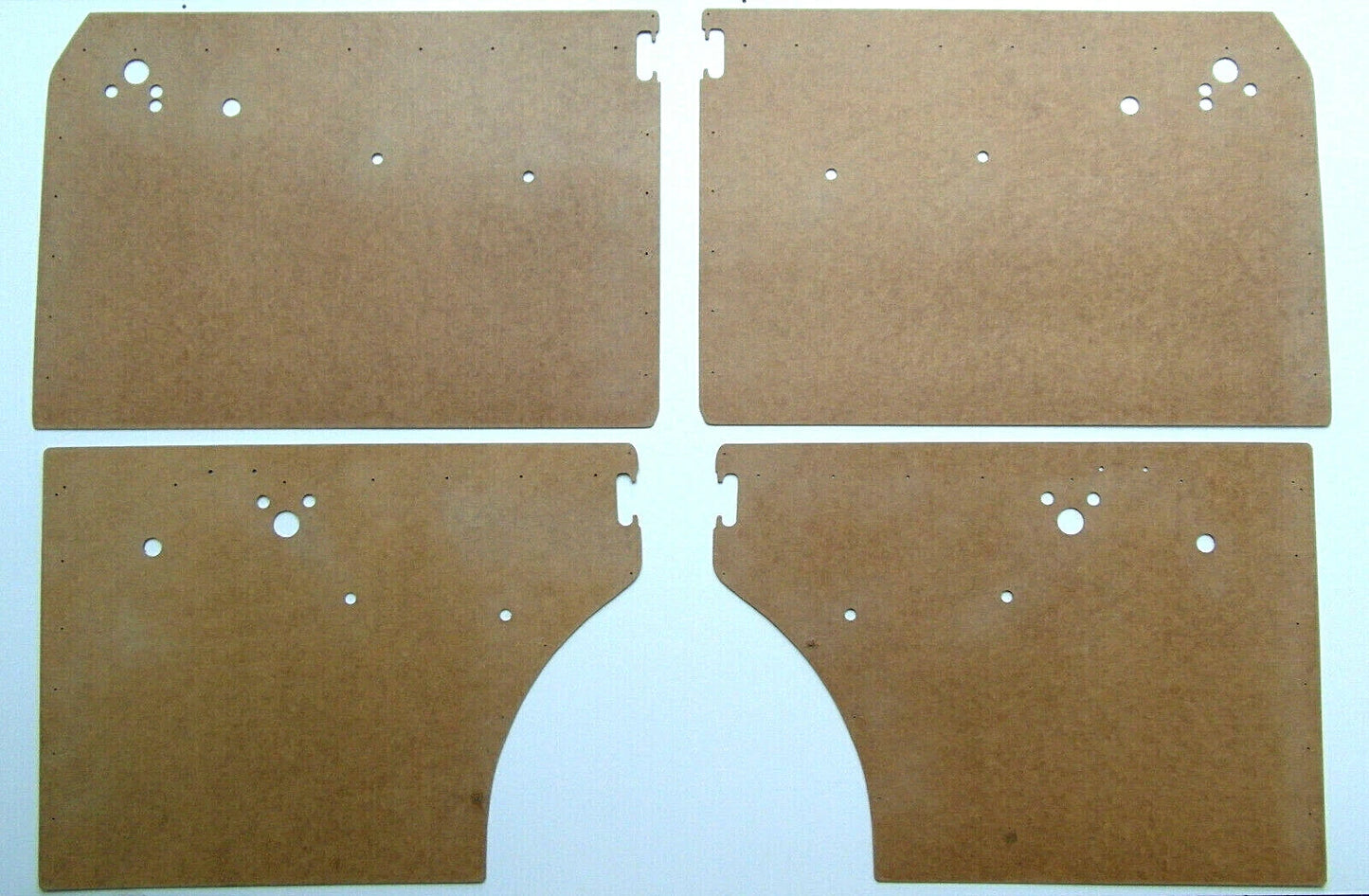 Door Panel Cardboard for Mercedes Ponton w120/w121 (1953–1961)