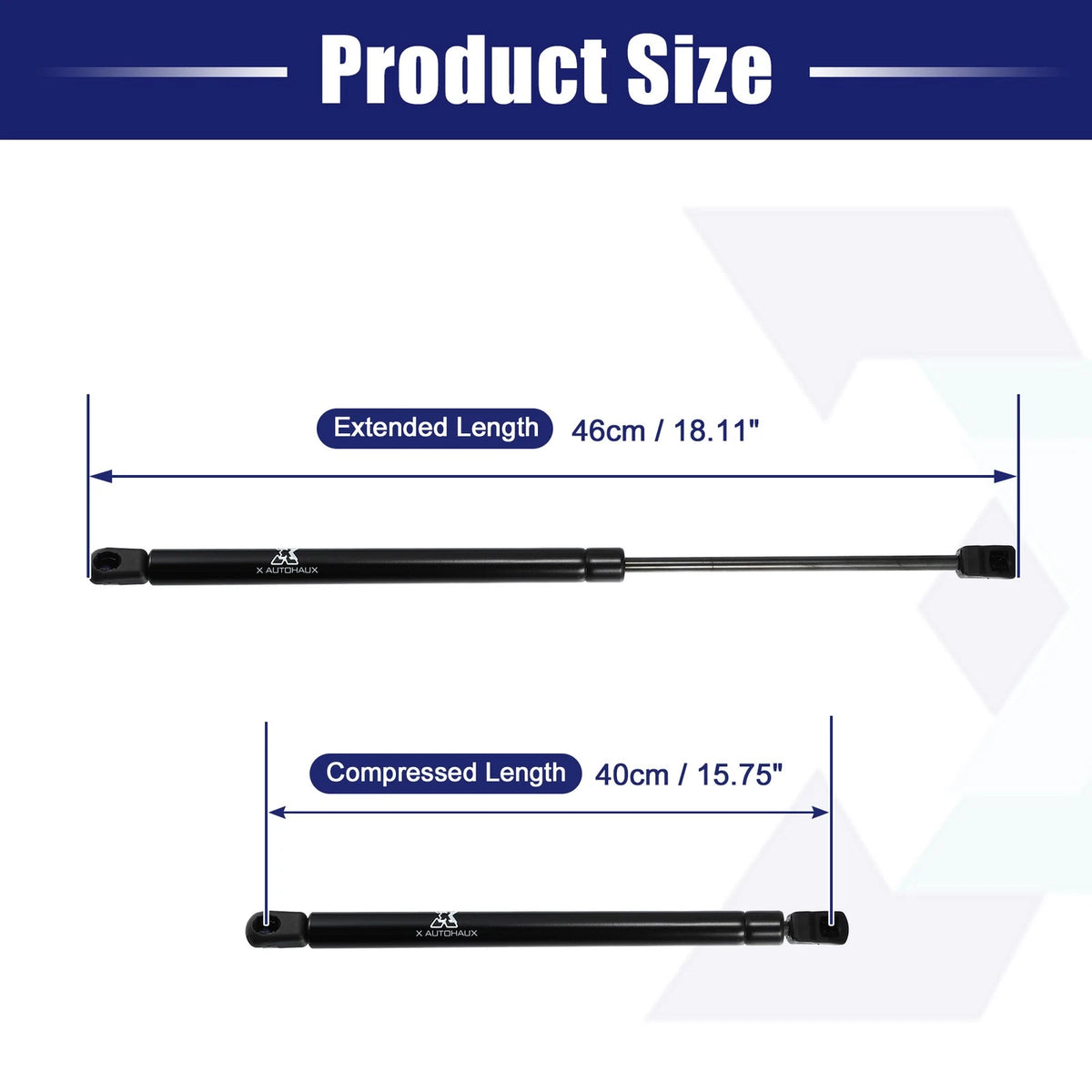 Front Hood Gas Lift Supports for Ford F250 (2011-2016)