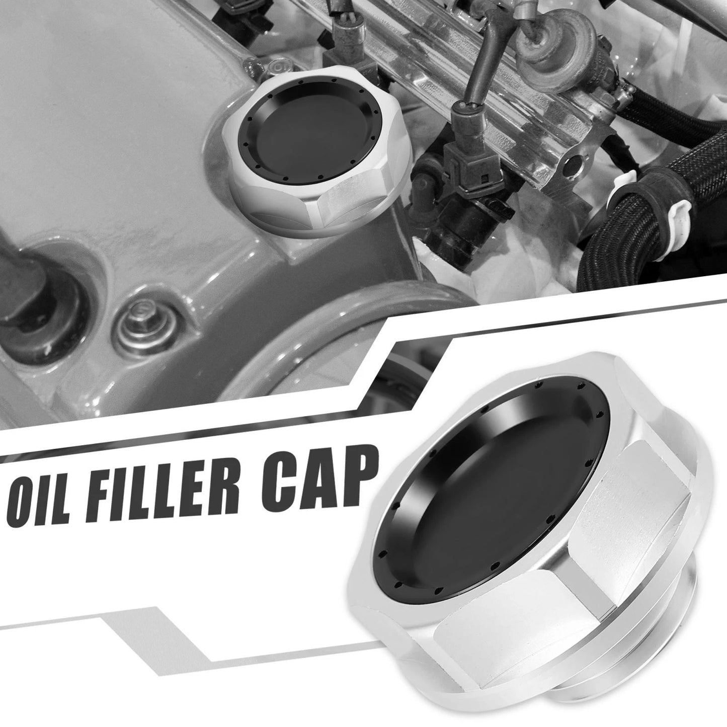 Engine Oil Filler Cap Cover for Acura Integra, Honda Accord (2001-2006)