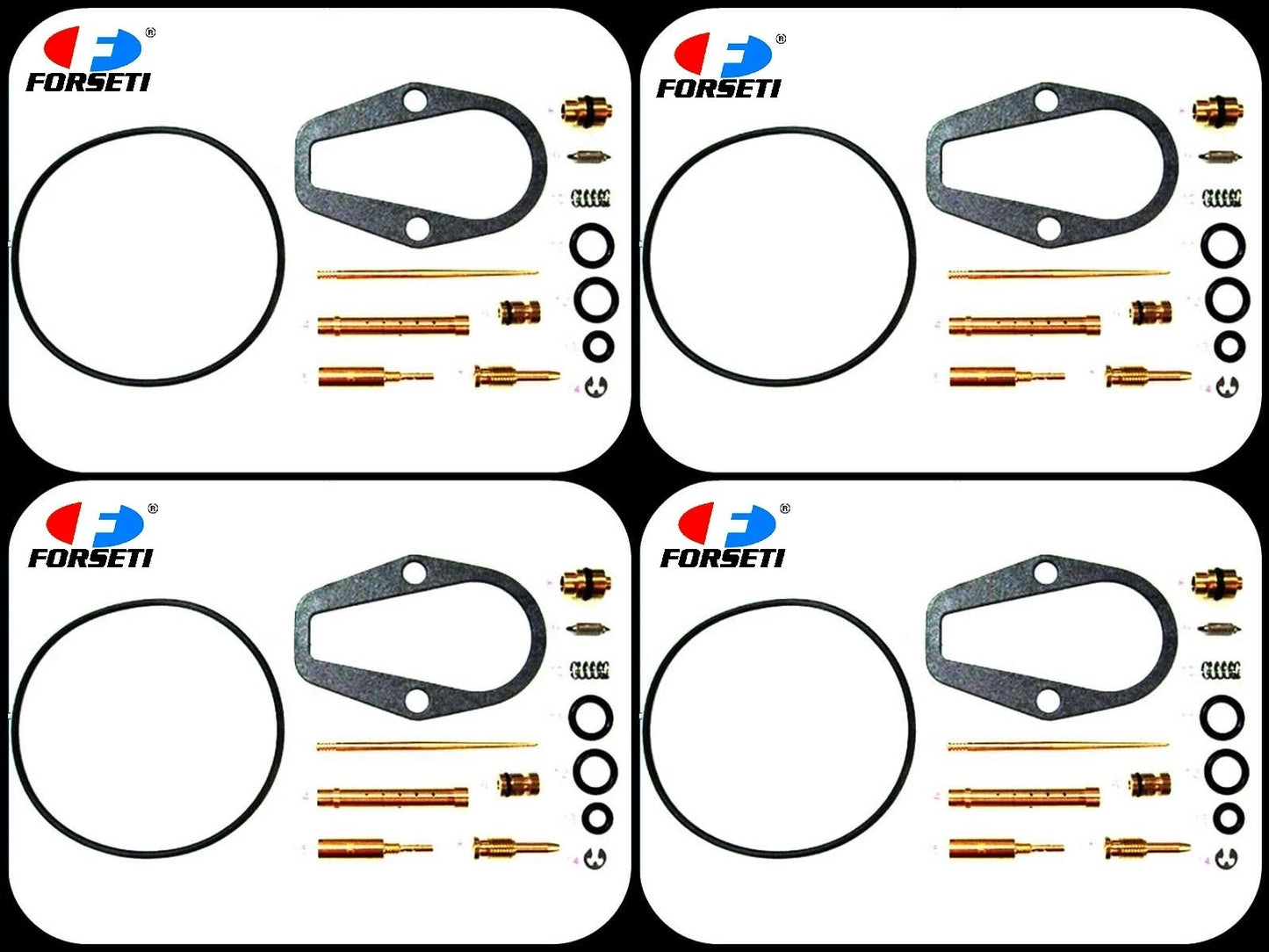 Carburetor Repair Kit for Honda CB550K (1974-1976) - 4 x Rebuild Kits