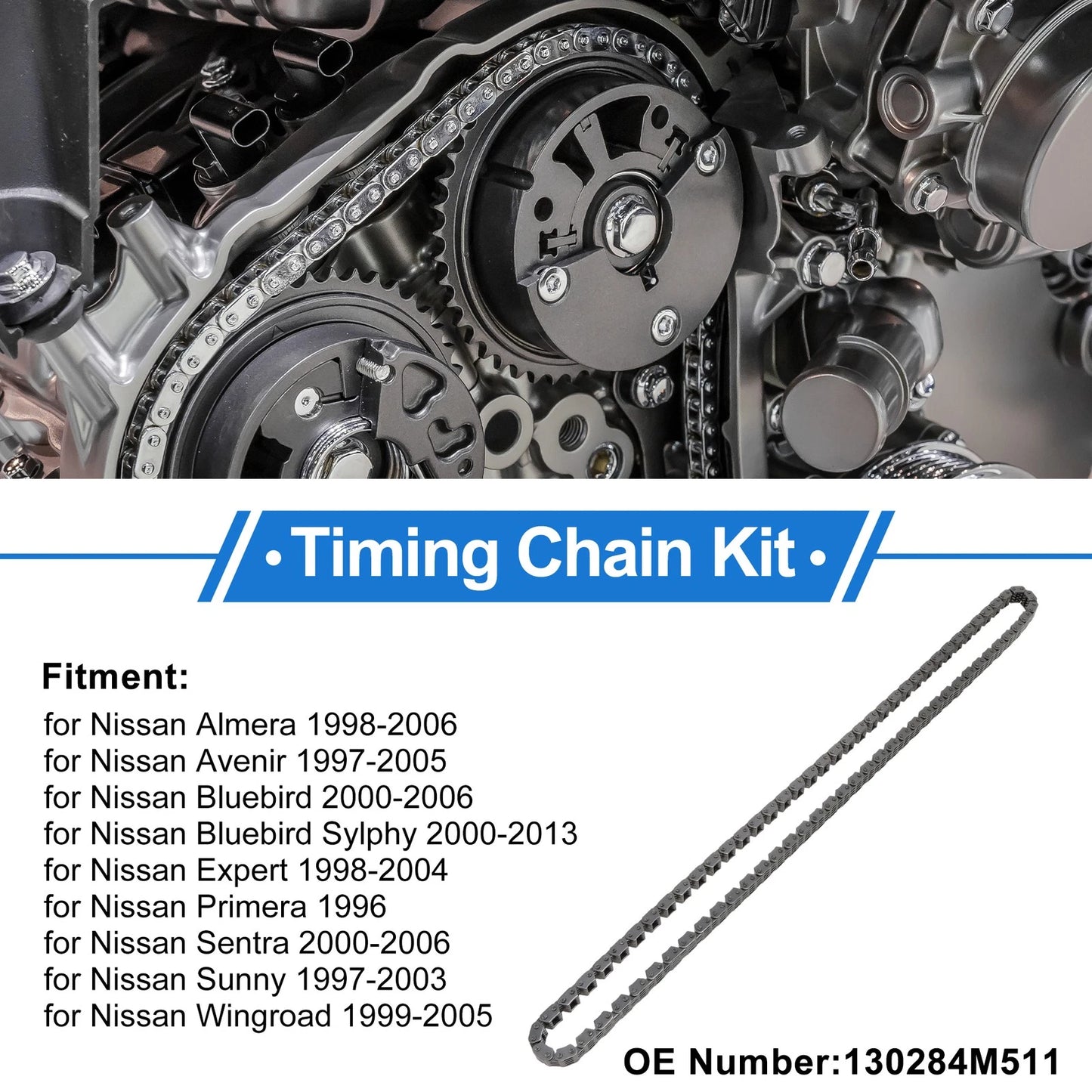 Timing Chain Kit for Nissan Almera (1998-2006)
