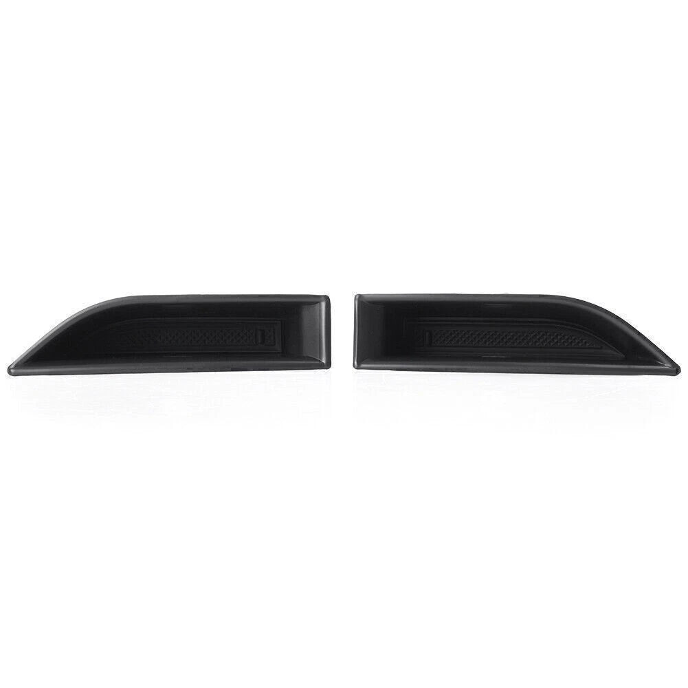 Interior Front Side Door Storage Box for Peugeot 3008 GT (2016-2017) Black