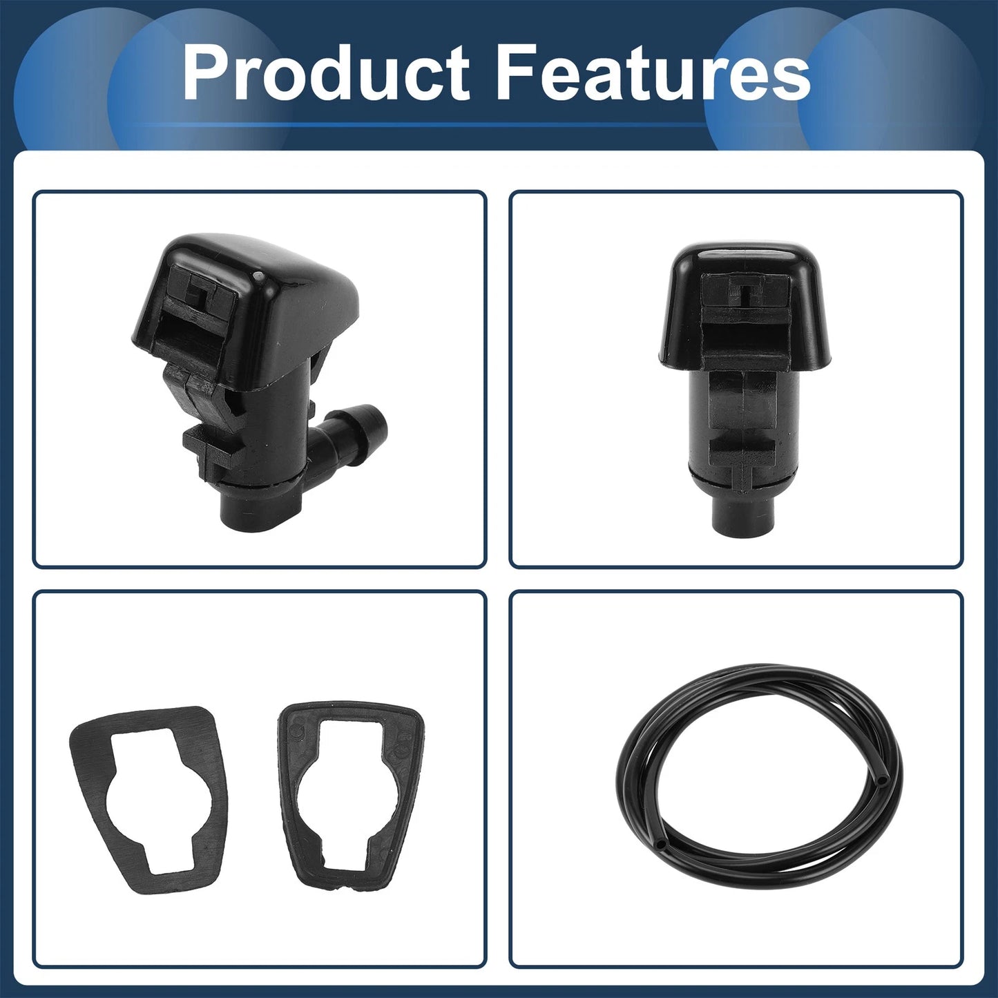 Windshield Washer Nozzle & Gasket for Jeep Grand Cherokee