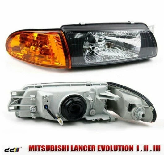 Headlight for Mitsubishi Lancer Evolution EVO 1 2 3 (1992-1995)