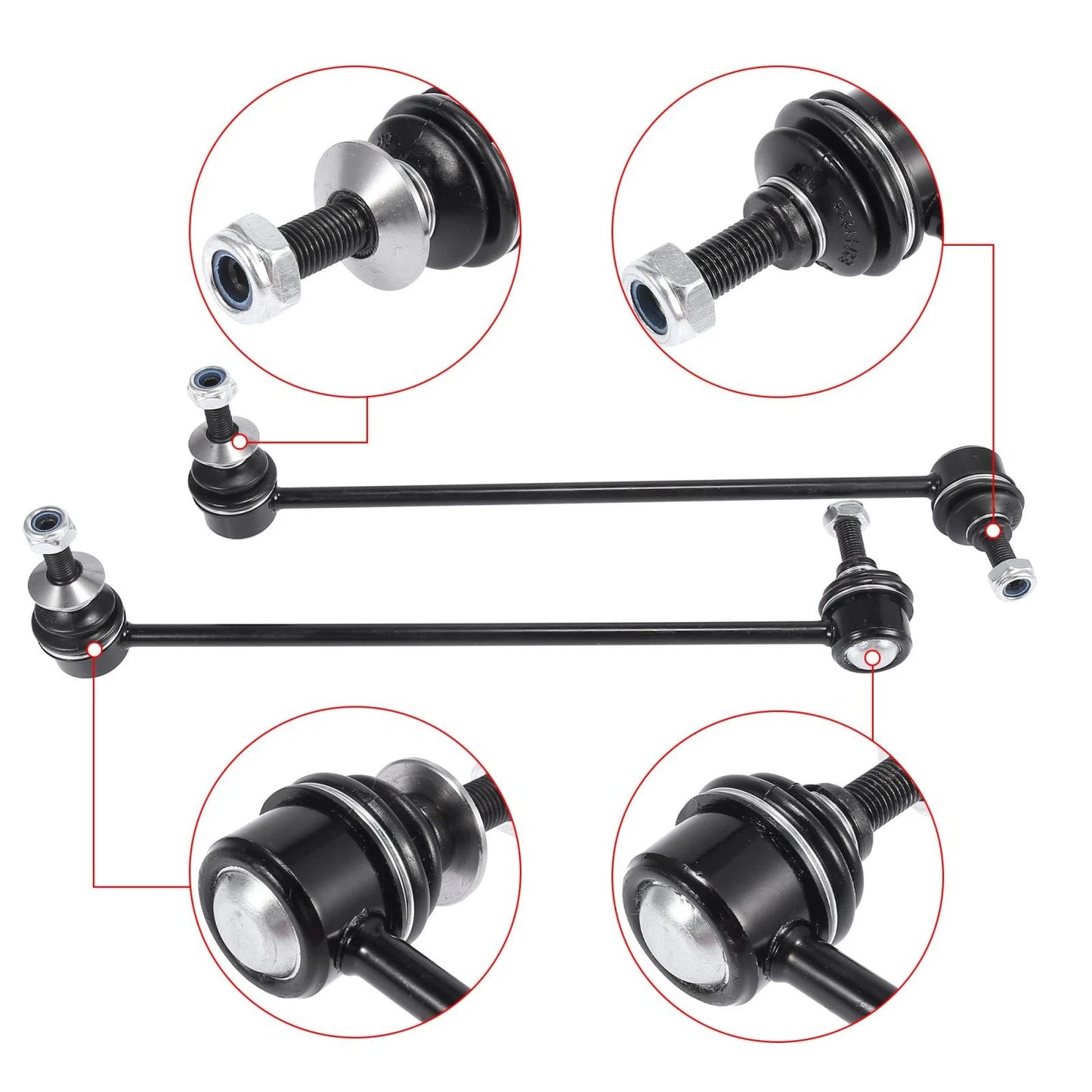 2 x Suspension Sway Bar Links for BMW 550i 525i 528i 535i M5 (2006-2010)