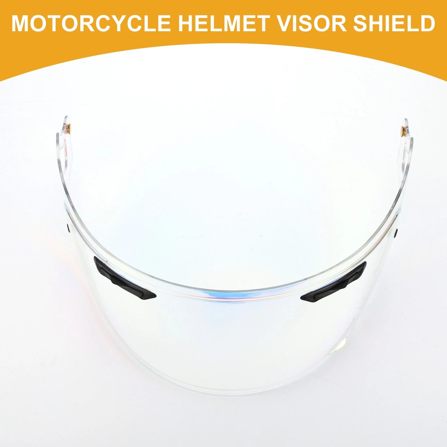 Visor Shield 3-Snap for RX-7X Resin Clear Red