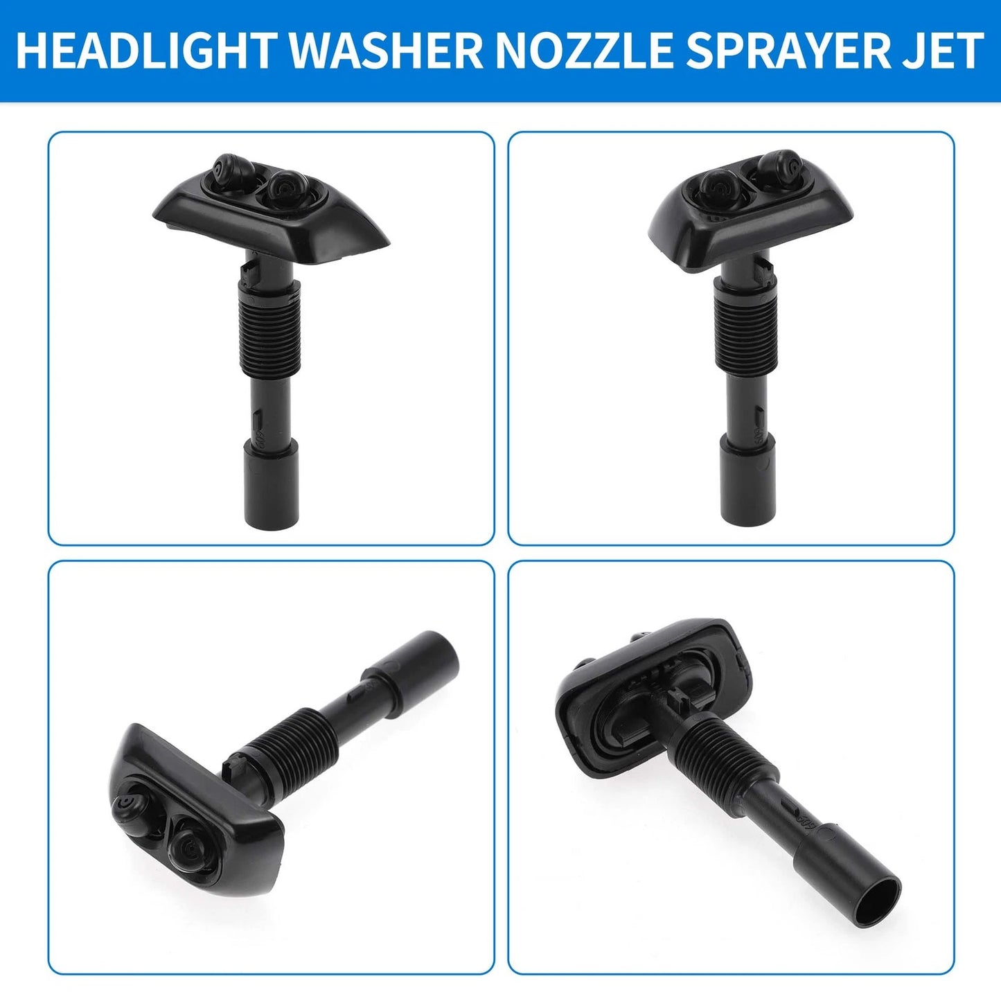 Front Left Side Headlight Washer Nozzle for BMW 740iL 740i 750iL
