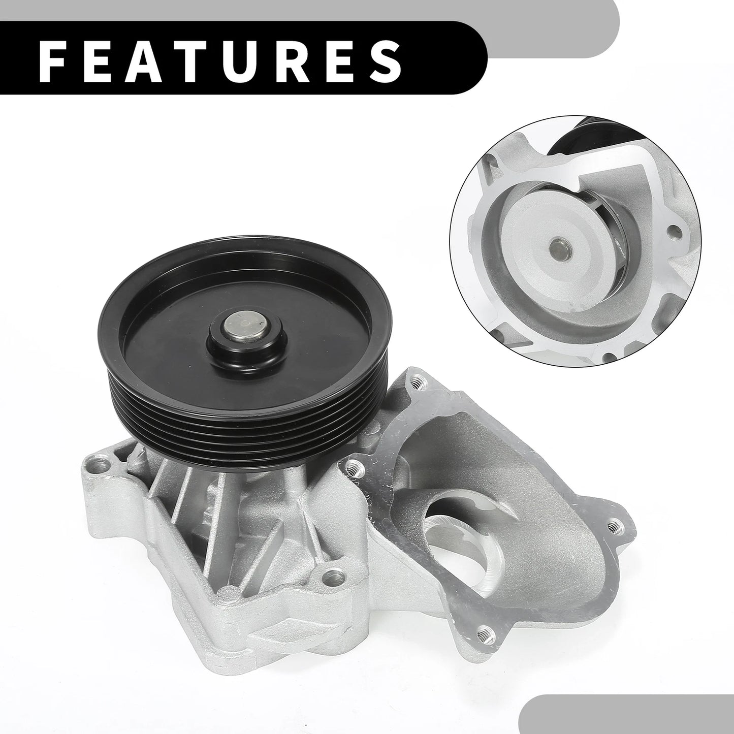 Water Pump with Gasket for BMW 3 Series E90 320d (2004-2011)
