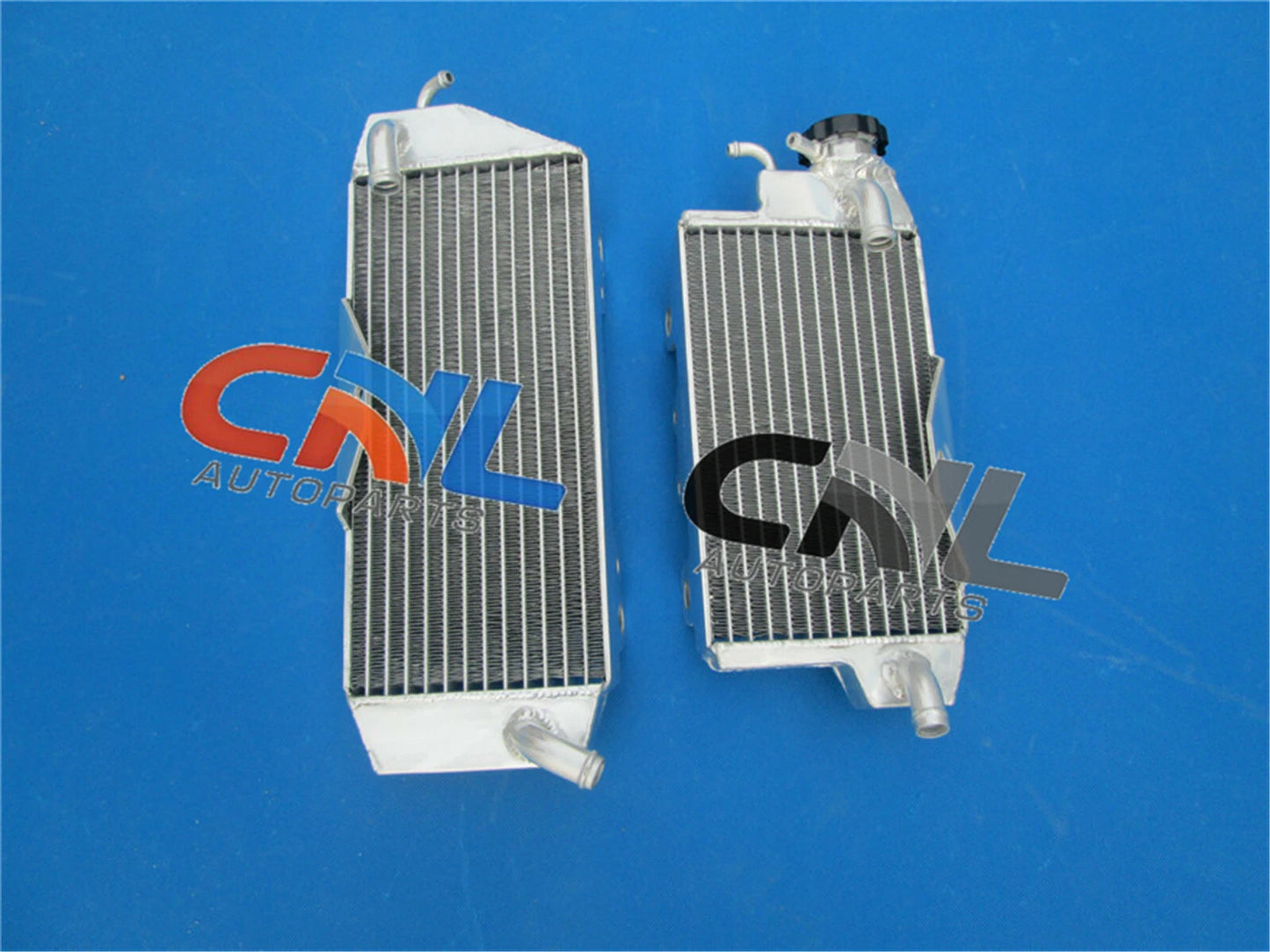 Aluminum Radiator & RED Hose Kit for KAWASAKI KXF450 KX450F (2010-2011)
