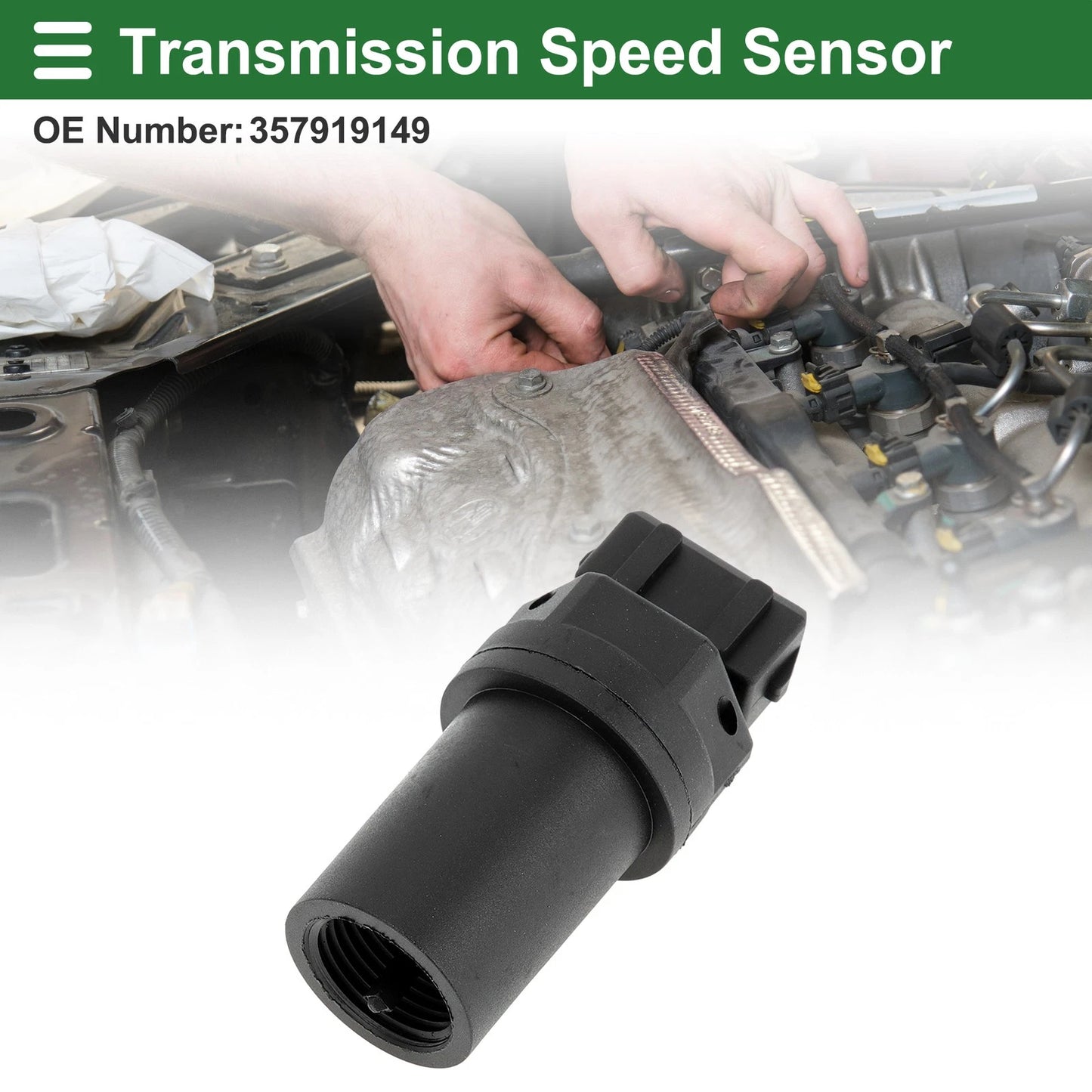 1 Pc Transmission Speed Sensor for VW Cabrio 2.0 (1996–2002)
