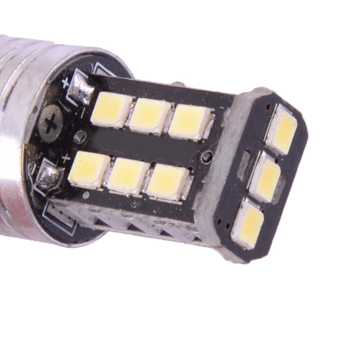 15-SMD 1157 White LED Turn Signal Brake Light Bulbs for Car