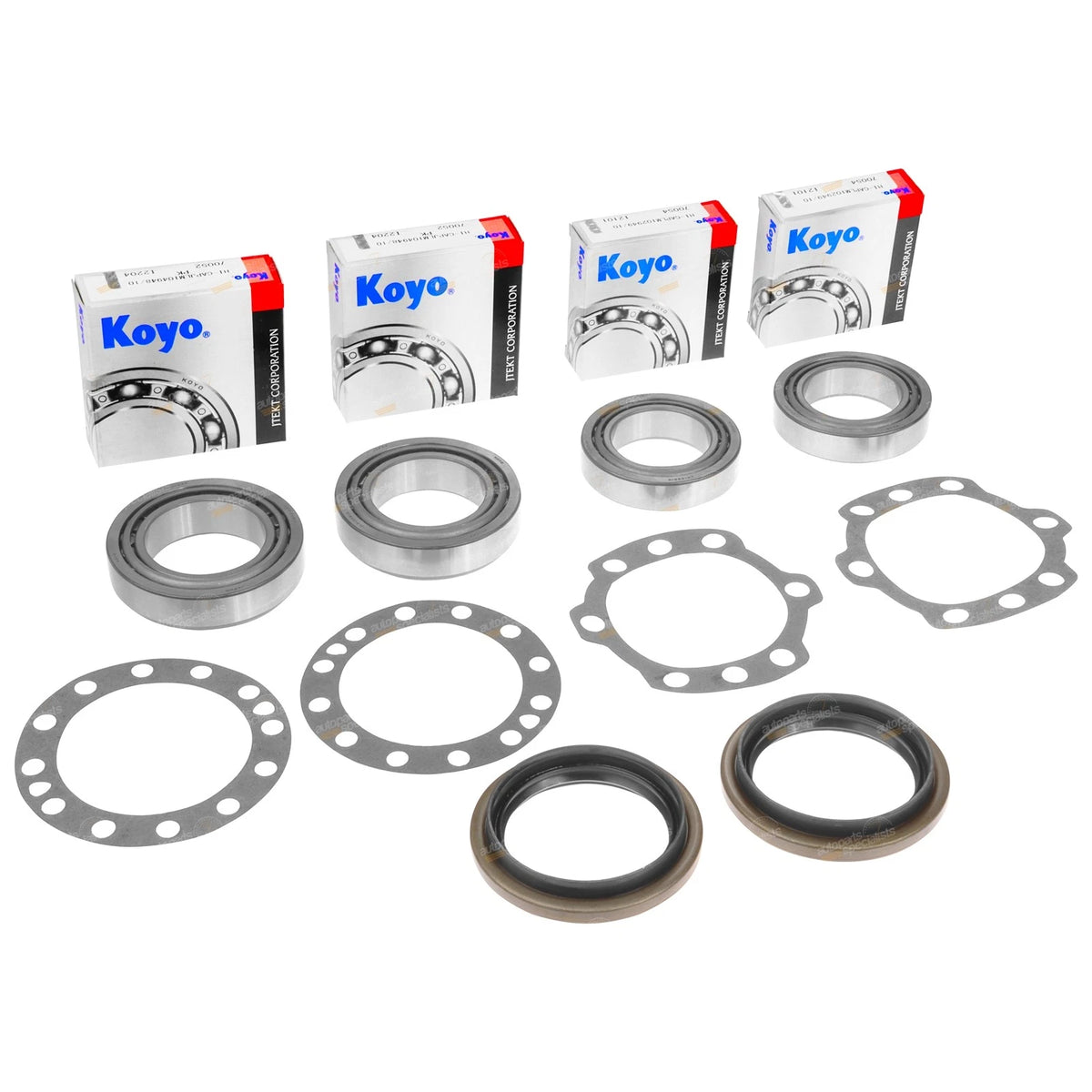 2 x Rear Wheel Bearing Kits for Landcruiser w/ Disc (1990–1998)