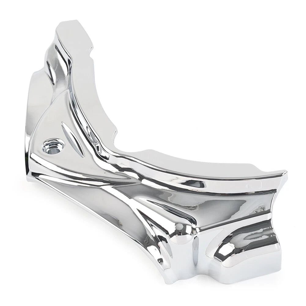 Chrome Cylinder Base Side Cover for Harley Softail (2007-2017)