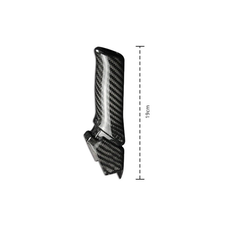 Carbon Fiber HandBrake Handle Parking Brake Cover Trim For Nissan GTR 2009-2021