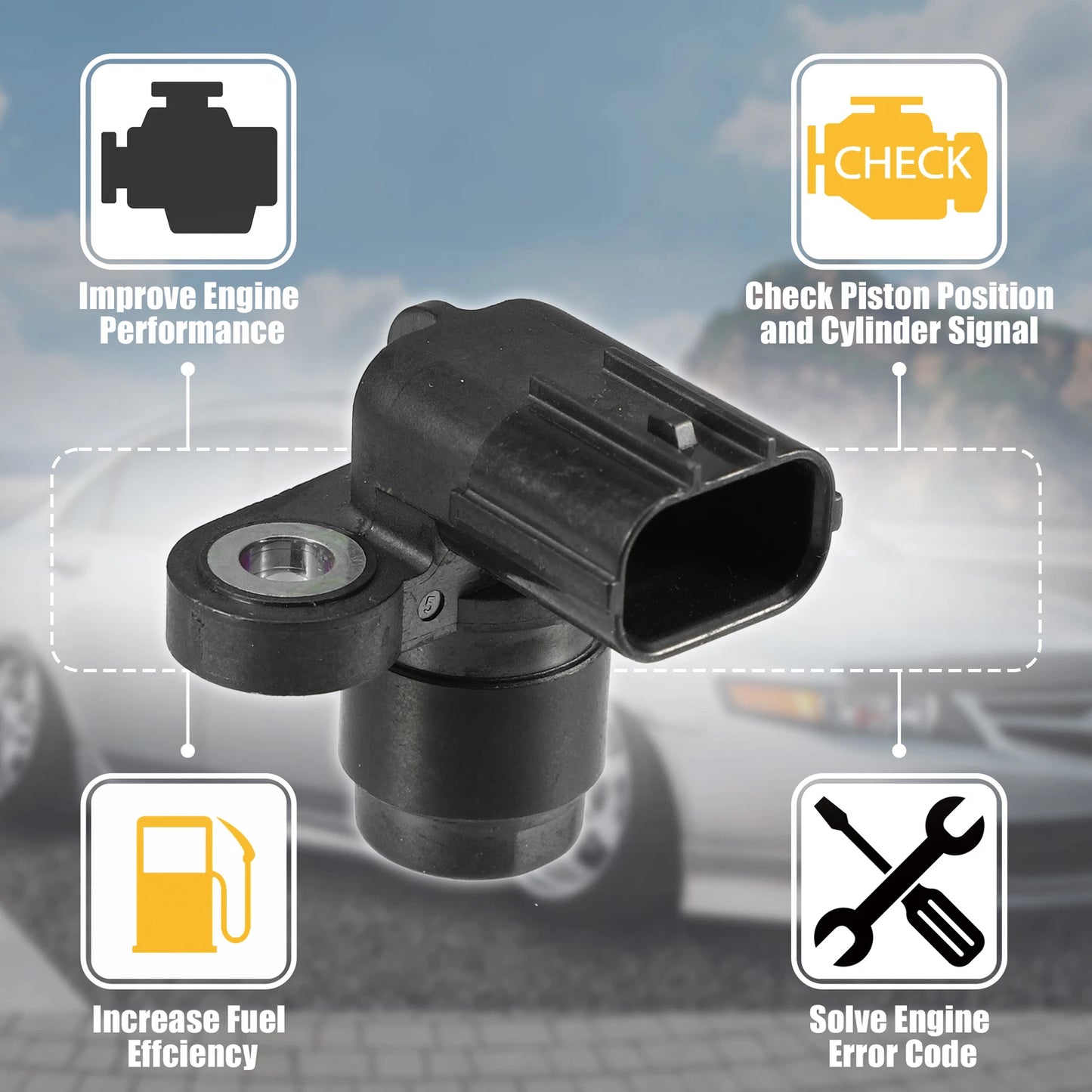 Crankshaft Position Sensor for Acura CL V6 3.2L (2003)