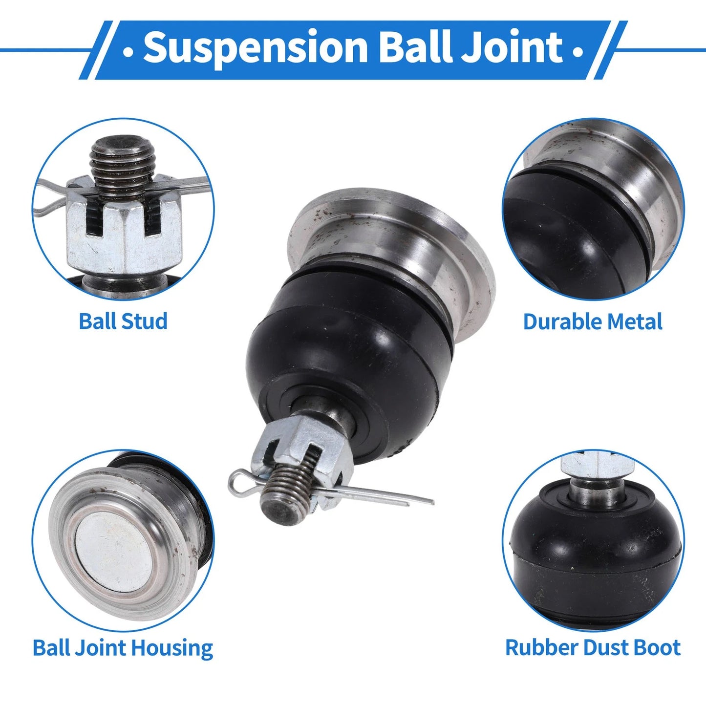 4 Pcs Ball Joints for Honda Accord (1998-2002)