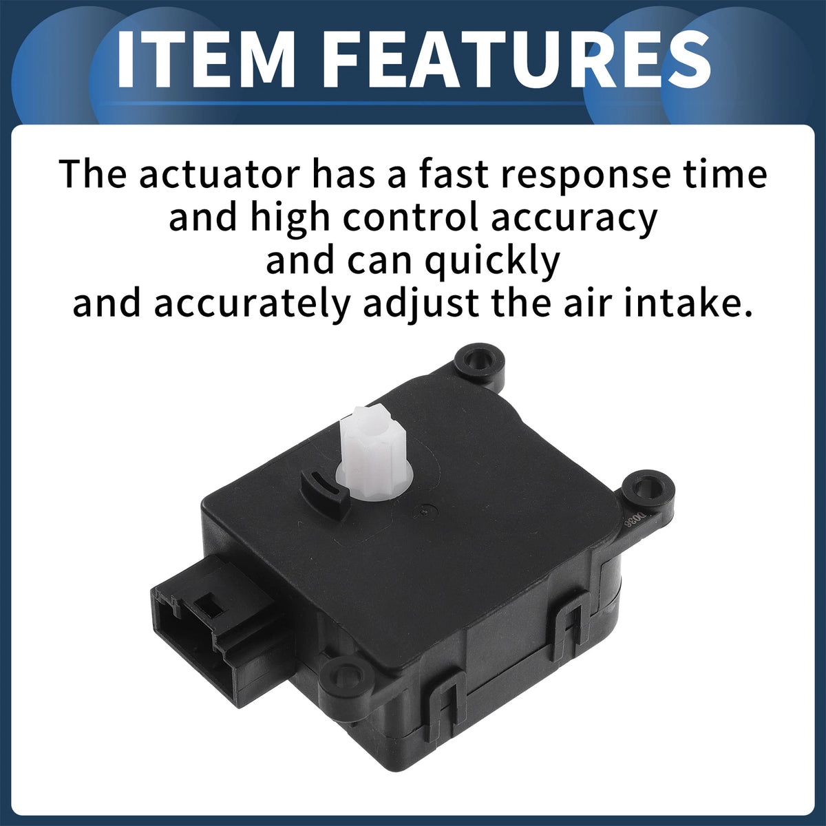 HVAC Heater Blend Door Control Actuator 6 Cyl 3.7L for Dodge Nitro