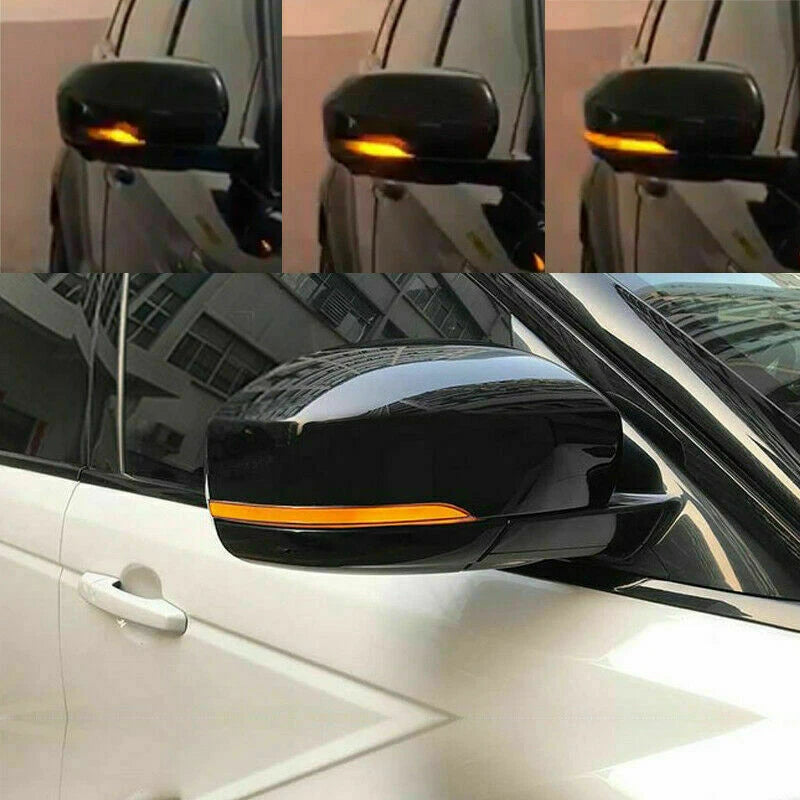 2 x Side Mirror LED Turn Signal Lights for Land Rover LR4 (2014-2016)