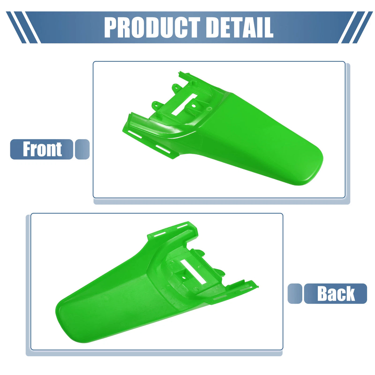 Rear Tail Mud Guard Fender for Honda XR50 CRF50 50cc 70cc 110cc