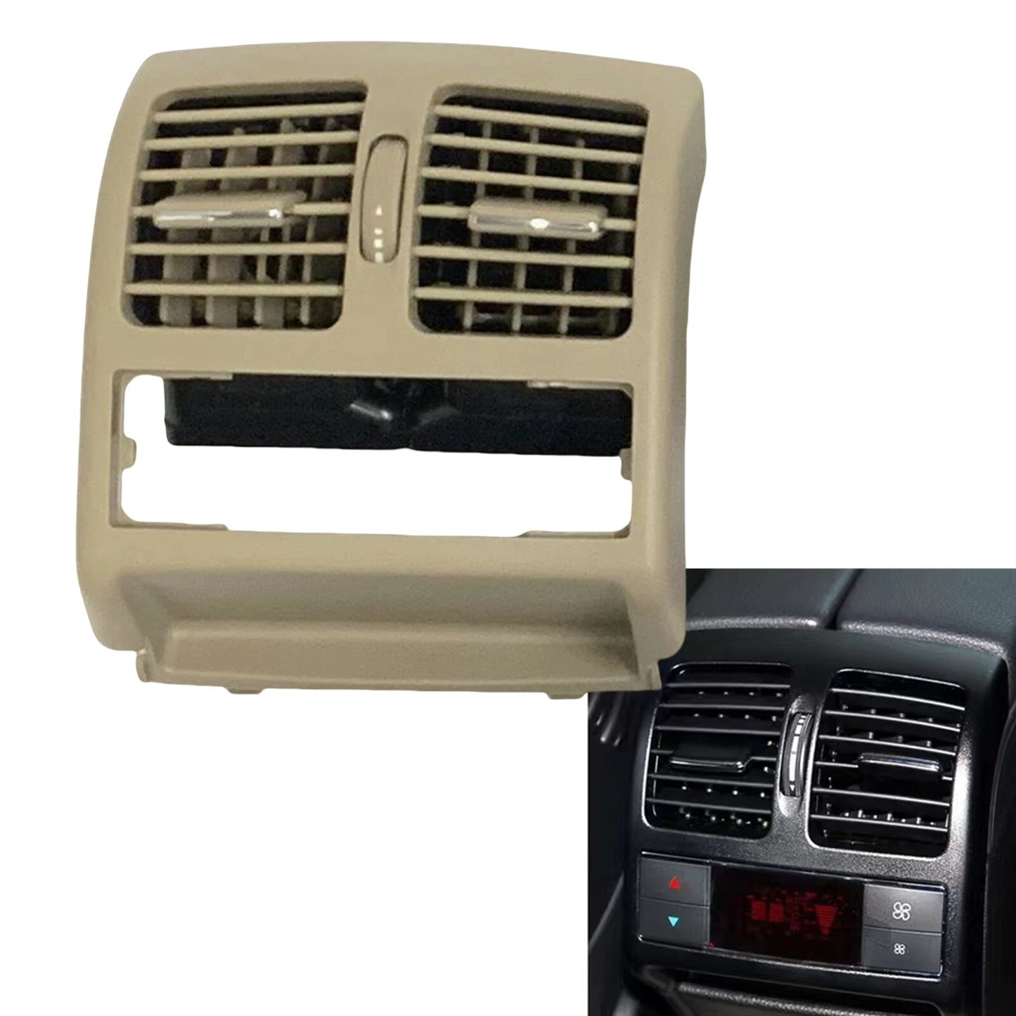 Rear A/C Vent Panel for Mercedes Benz W204 C Class (2007-2013)