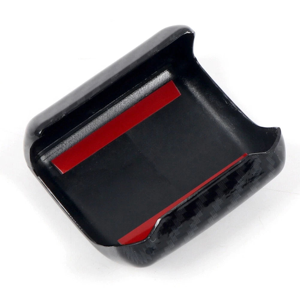 Black ABS Gear Knob Housing Trim for 2022 Toyota Tundra