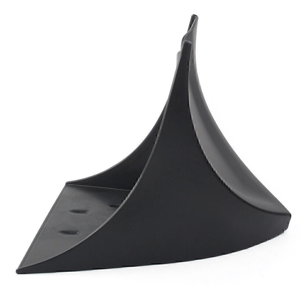 Black ABS Plastic Chin Fairing Spoiler for Harley Dyna (2004-2017)