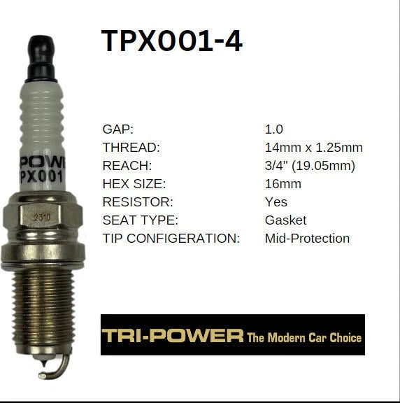 4 x Iridium Spark Plug Set for MG MG3 1.5L NSE