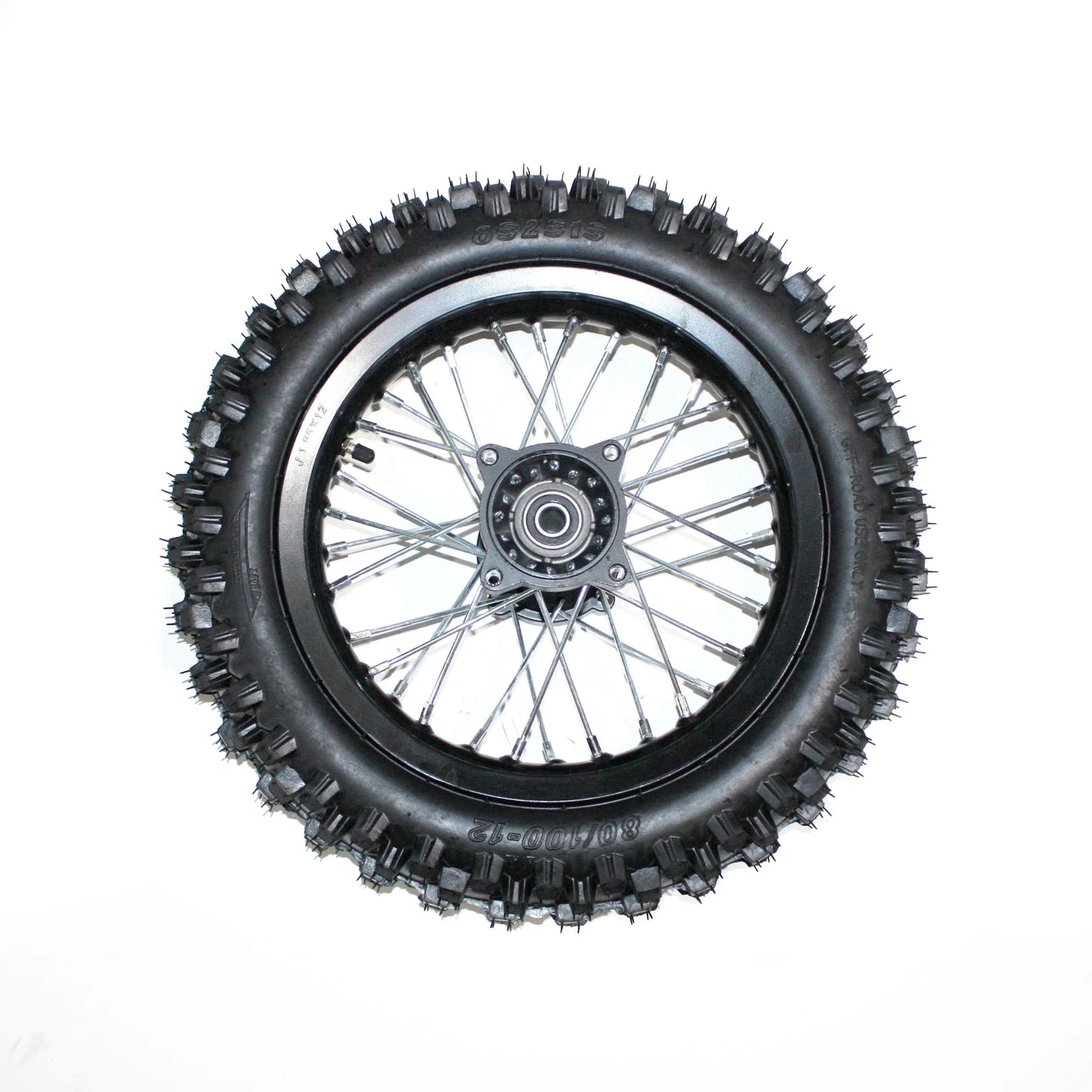 15mm Axle 12" Rear Wheel Rim + Tyre for PIT PRO Dirt Bike