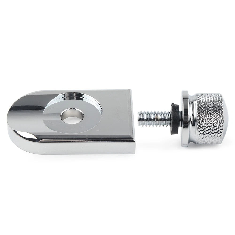 Rear Fender Seat Bolt Cover Chrome for Harley Touring (1996-2023)
