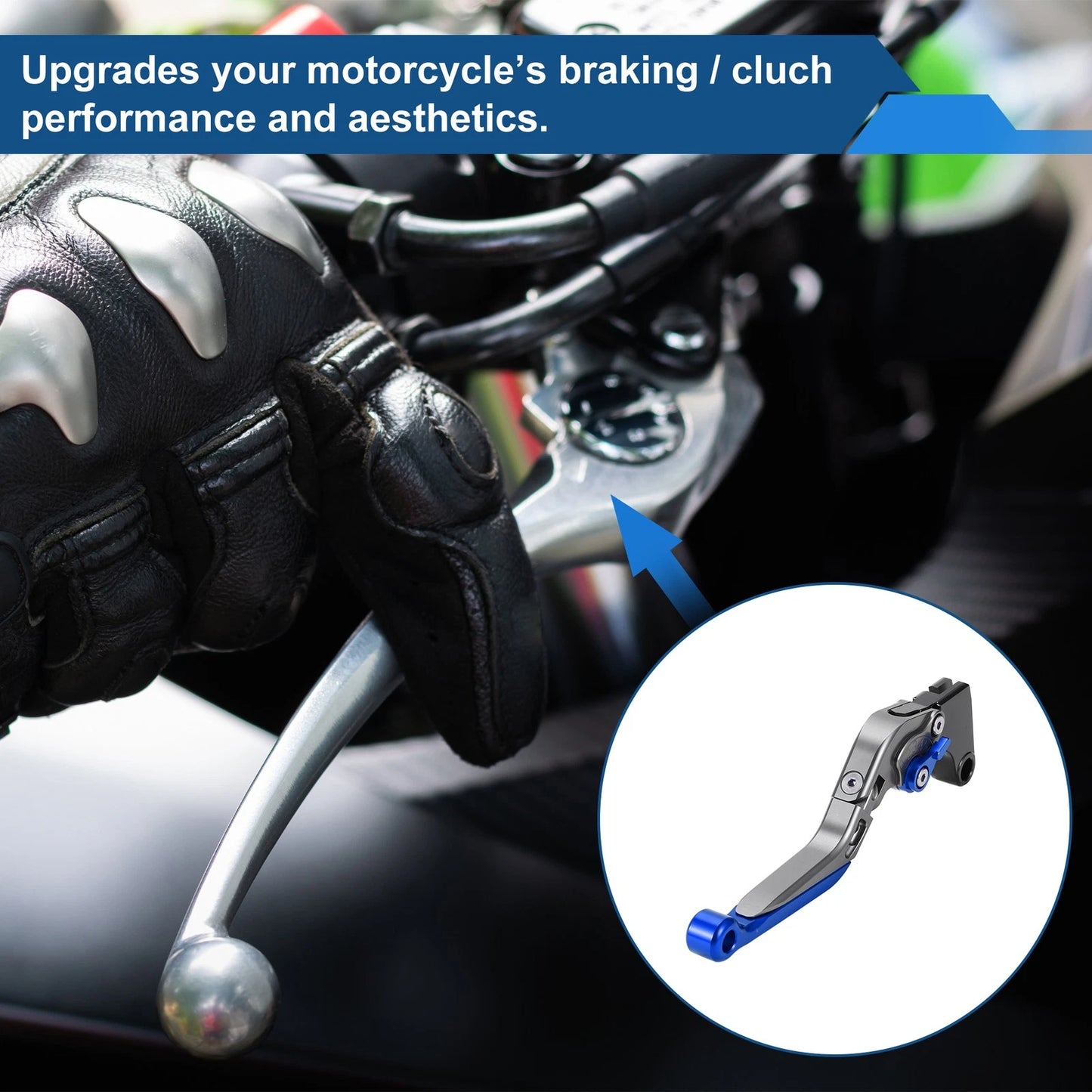 2 x Adjustable Short/Long Brake Clutch Levers for Yamaha MT-07 (2014-2022)