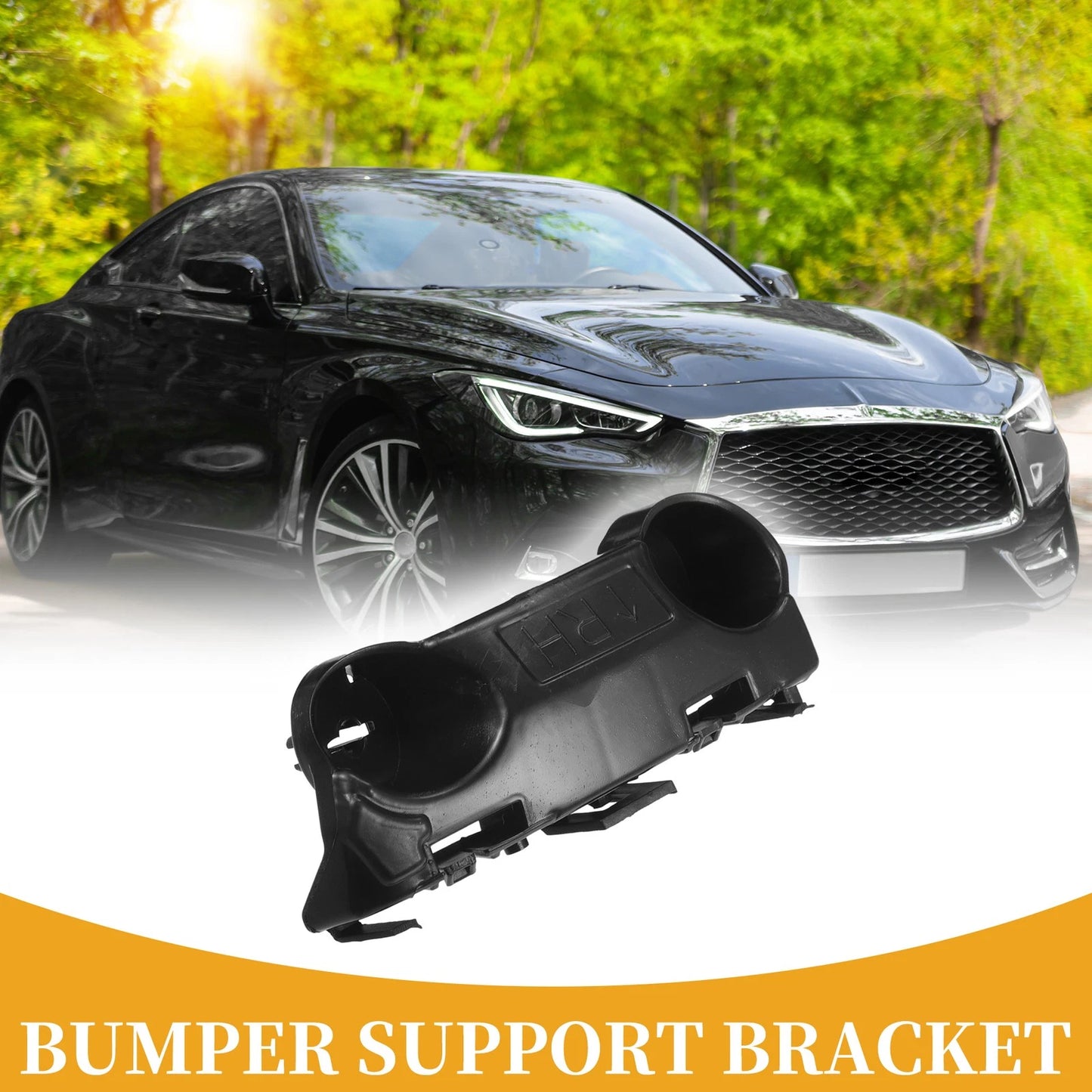 RH Front Bumper Bracket for Infiniti Q50 (2014 - 2020)