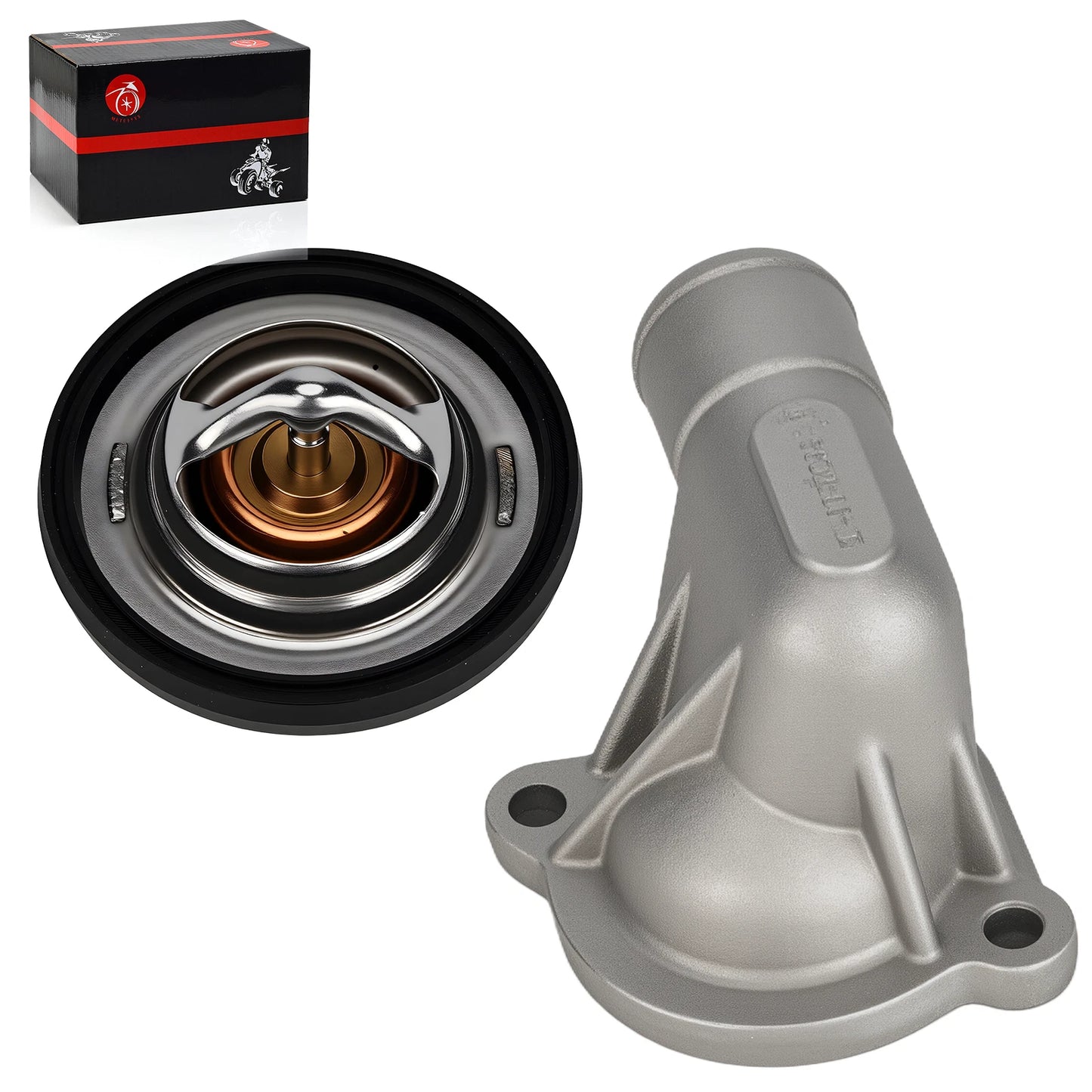 Thermostat Cover & Thermostat w/ Seal for Polaris Sportsman 850 1000 XP (2009–2014)