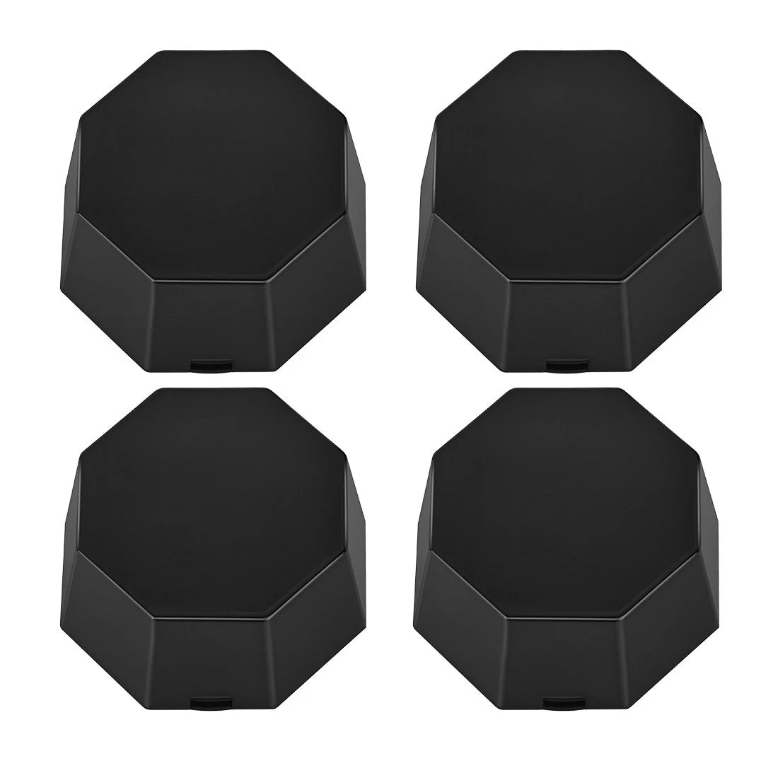 4Pcs Black Center Wheel Hub Caps for Polaris Sportsman (2015–2025)