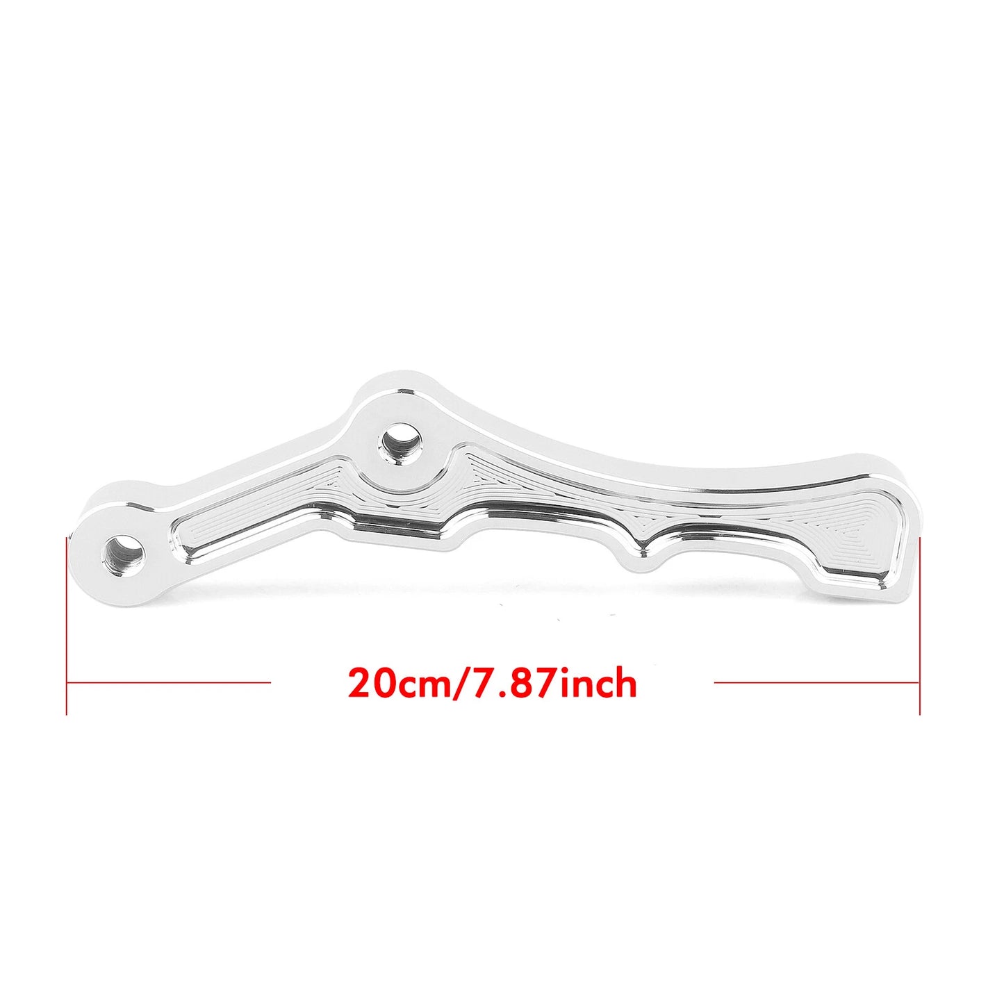 1x Chrome Front Brake Caliper Bracket for Harley (2000-2021)